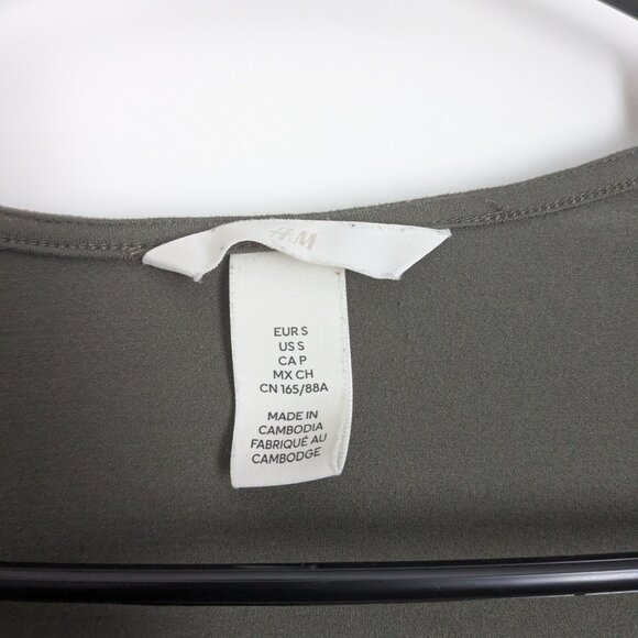 H&M square neck long sleeve tshirt - Picture 3 of 4